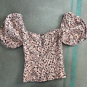 Reformation Silk Blouse Size 6